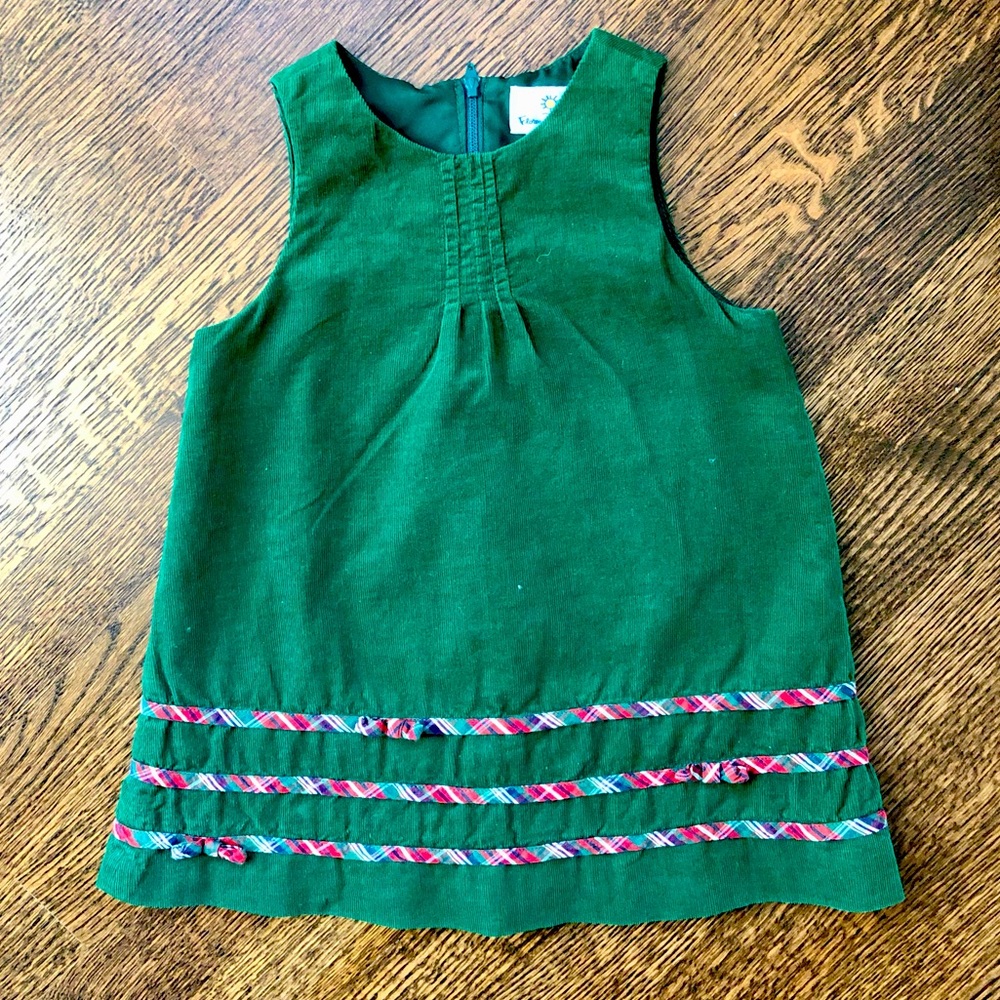 Darling EUC Florence Eiseman Corduroy Dress 2T